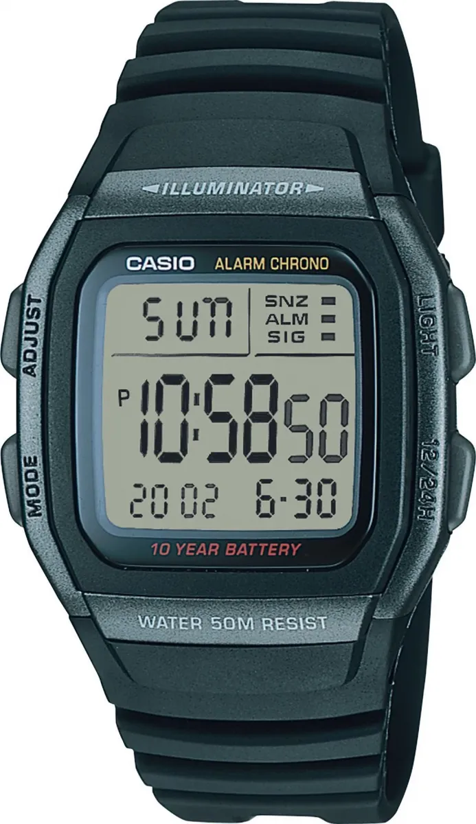 Наручные часы  Casio  Collection Casio W-96H-1B (фото 1)