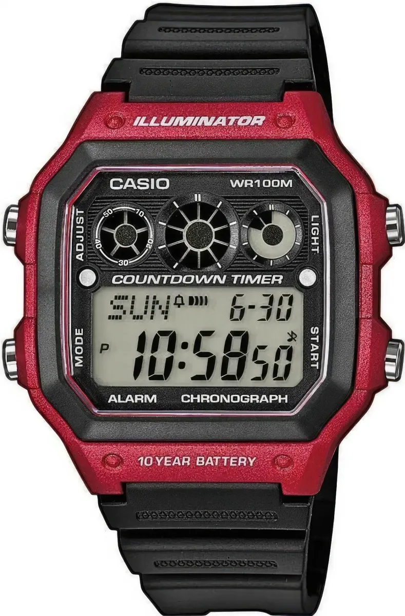 Наручные часы  Casio  Collection Casio AE-1300WH-4A (фото 1)