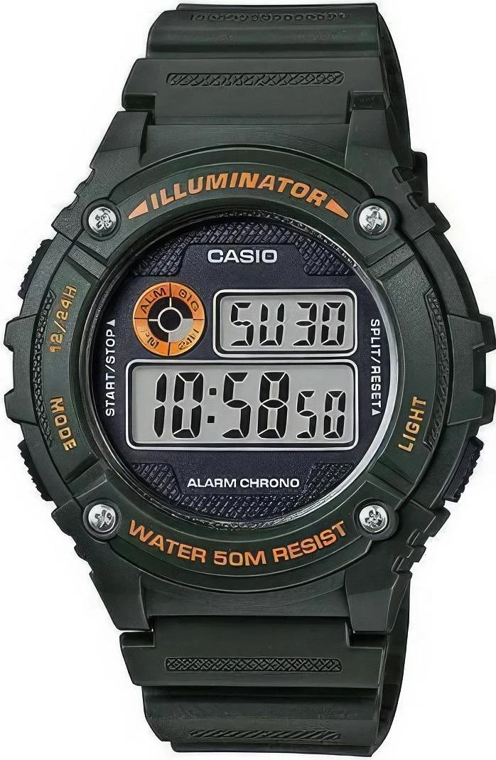 Наручные часы  Casio  Collection Casio W-216H-3B (фото 1)