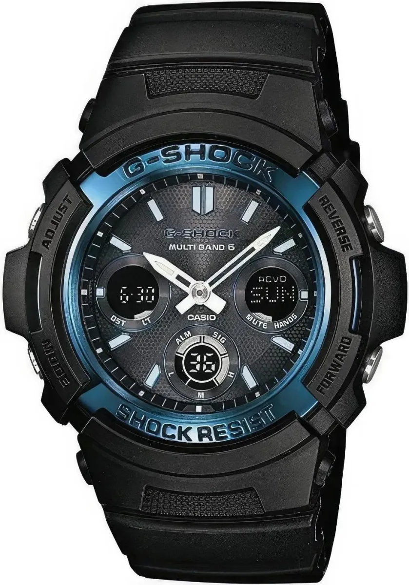 Наручные часы  Casio  G-Shock Casio AWG-M100A-1A (фото 1)