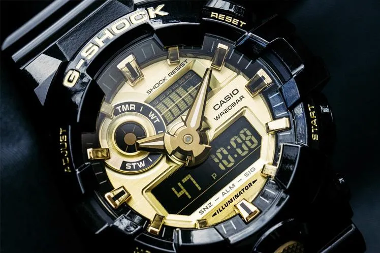 Наручные часы  Casio  G-Shock Casio GA-710GB-1A (фото 10)