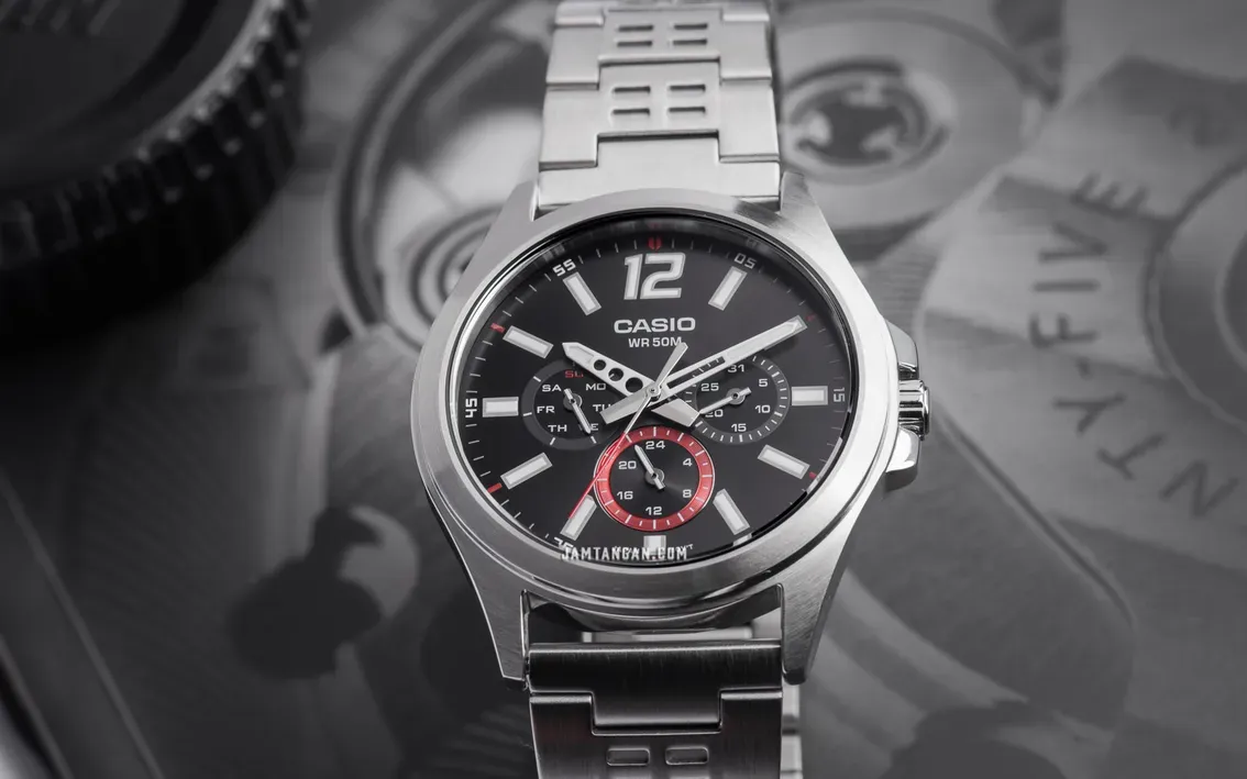 Наручные часы  Casio  Collection Casio MTP-E350D-1B (фото 7)