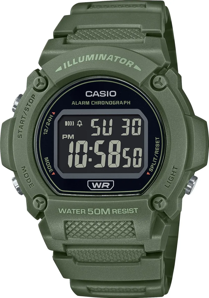 Наручные часы  Casio  Collection Casio W-219HC-3B (фото 1)