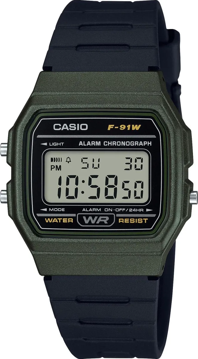 Наручные часы  Casio  Collection Casio F-91WM-3A (фото 1)