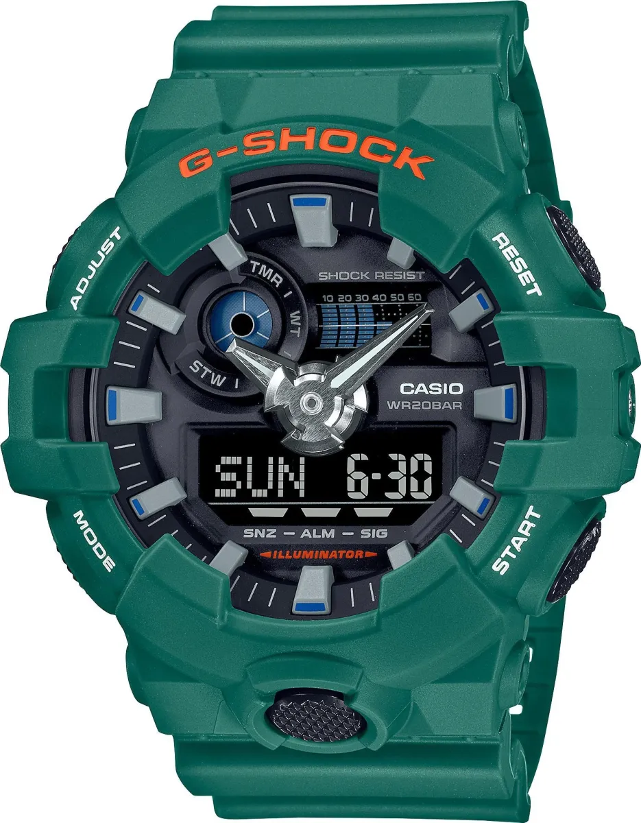Наручные часы  Casio  G-Shock Casio GA-700SC-3A (фото 1)