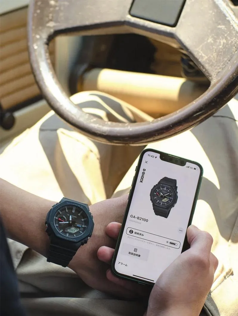 Наручные часы  Casio  G-Shock Casio GA-B2100-1A (фото 9)