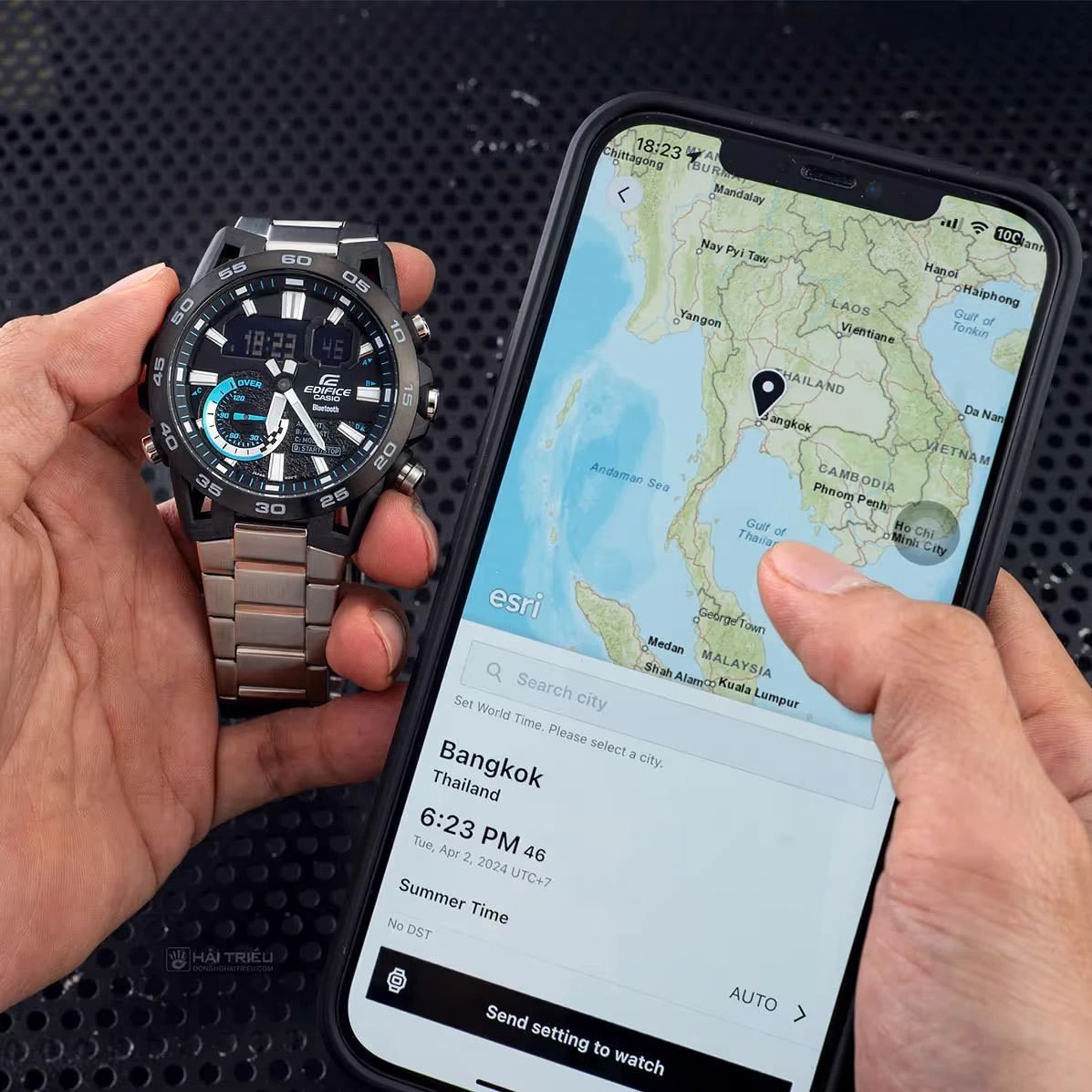 Наручные часы  Casio  Edifice Casio ECB-40DB-1A (фото 9)