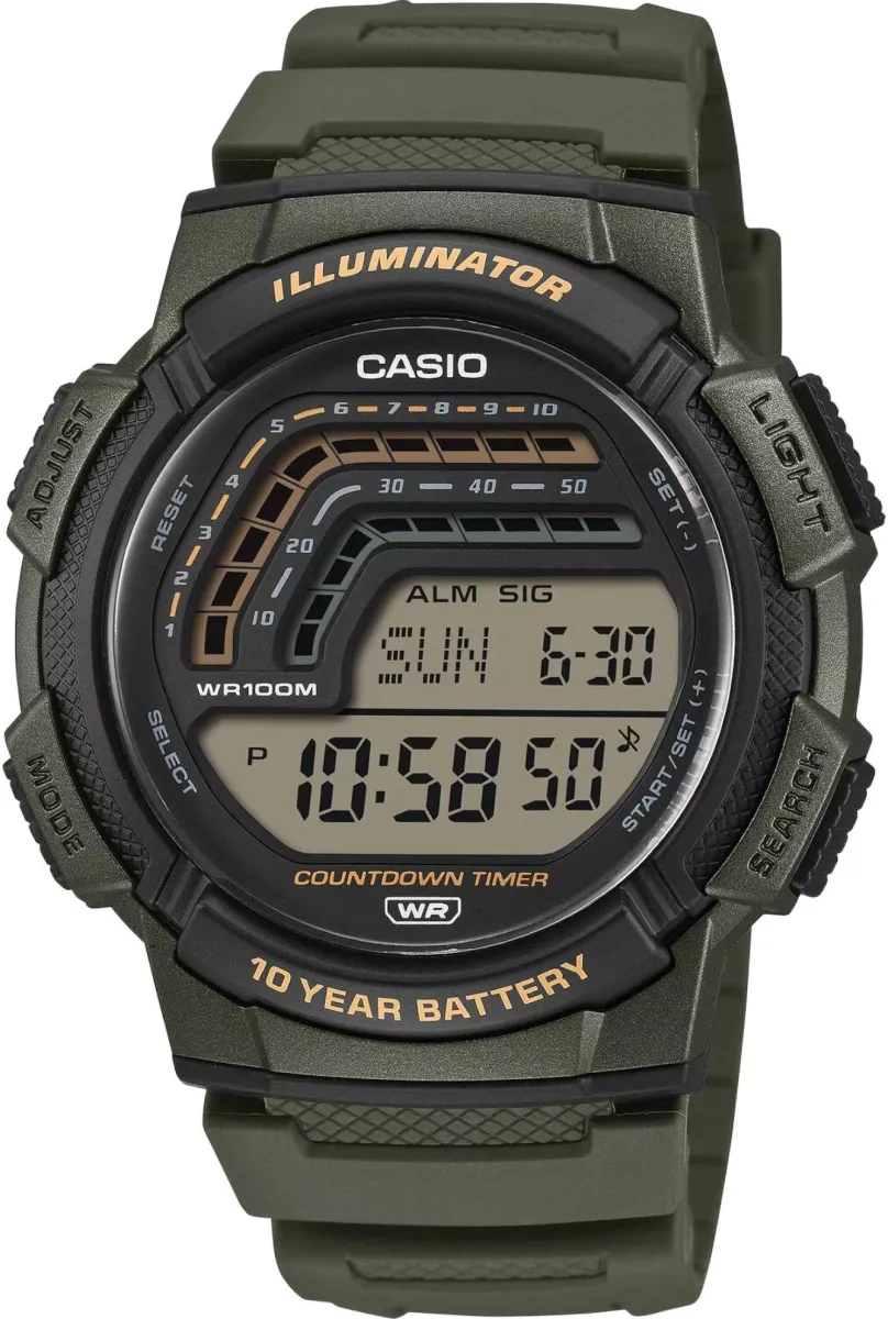 Наручные часы  Casio  Sports Casio WS-1800-3A (фото 1)