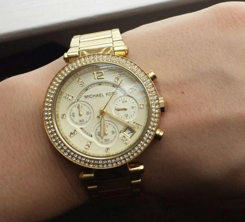 Наручные часы  Michael Kors  Gold-Tone Michael Kors MK5354 (фото 5)