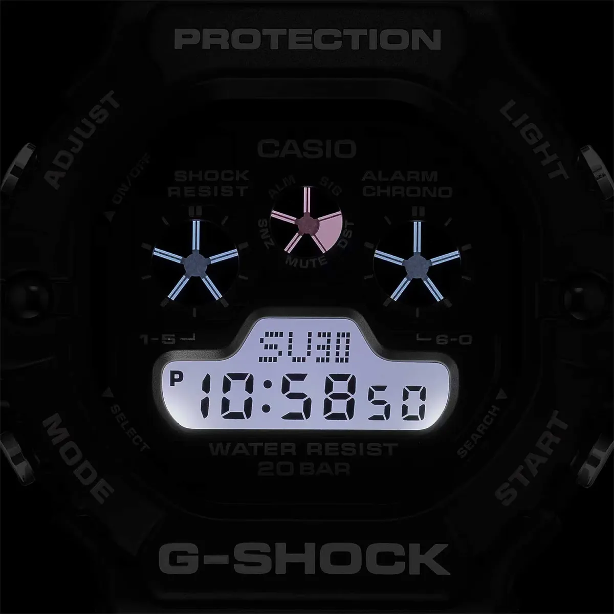 Наручные часы  Casio  G-Shock Casio DW-5900U-1 (фото 3)
