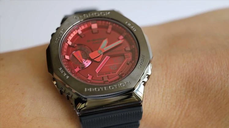 Наручные часы  Casio  G-Shock Casio GM-2100B-4A (фото 8)