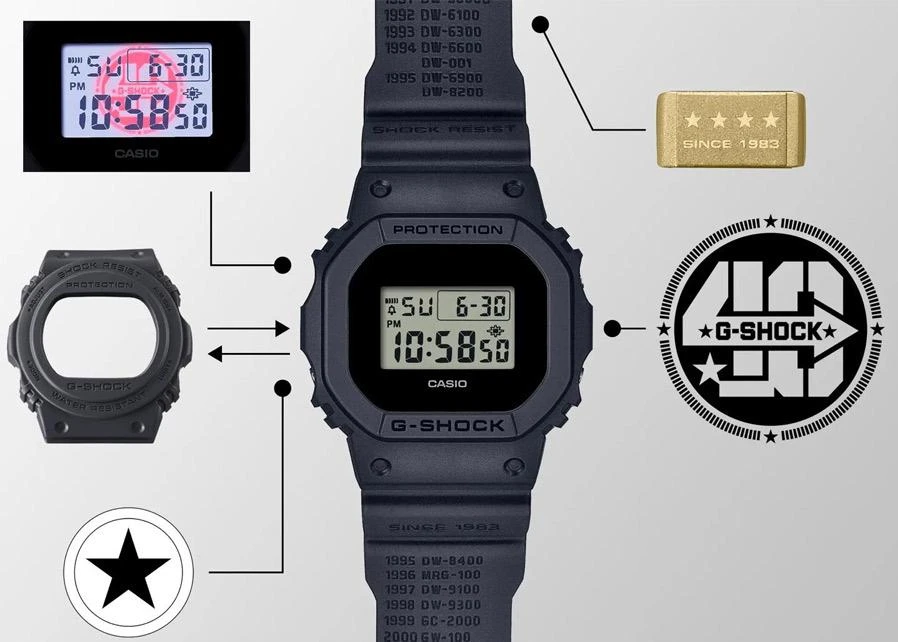Часы  Casio  G-Shock Casio DWE-5657RE-1E (фото 9)