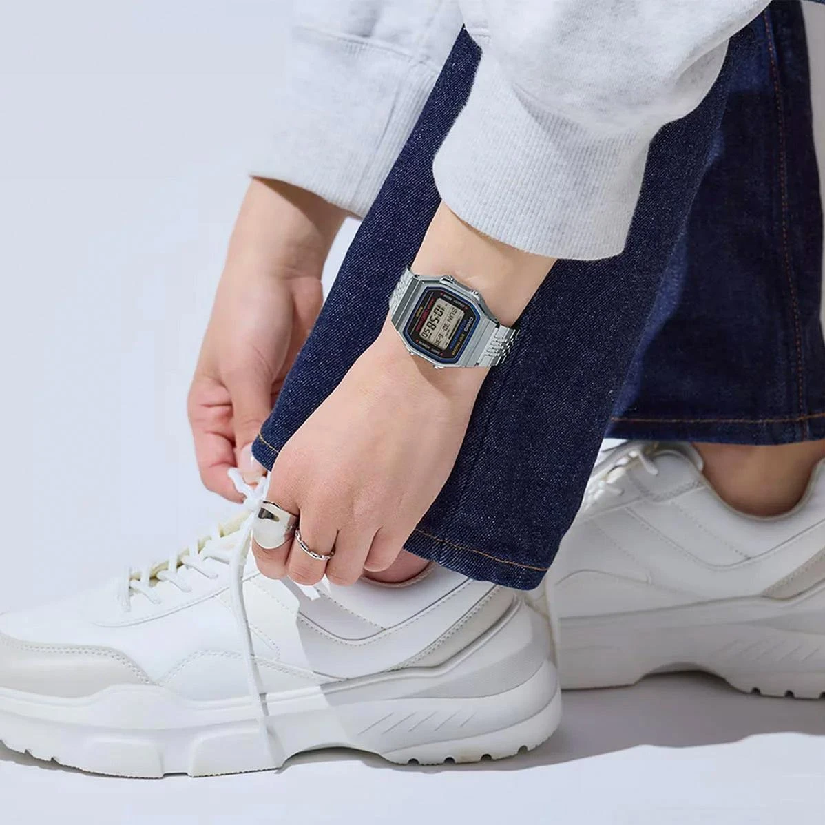 Наручные часы  Casio  Vintage Casio ABL-100WE-1A (фото 7)