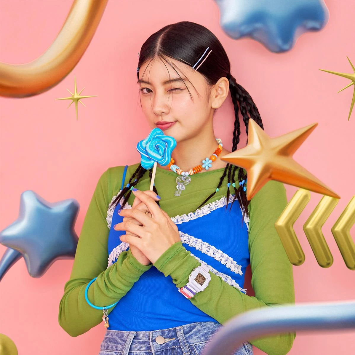 Наручные часы  Casio  Baby-G Casio BGD-10L-2E (фото 3)