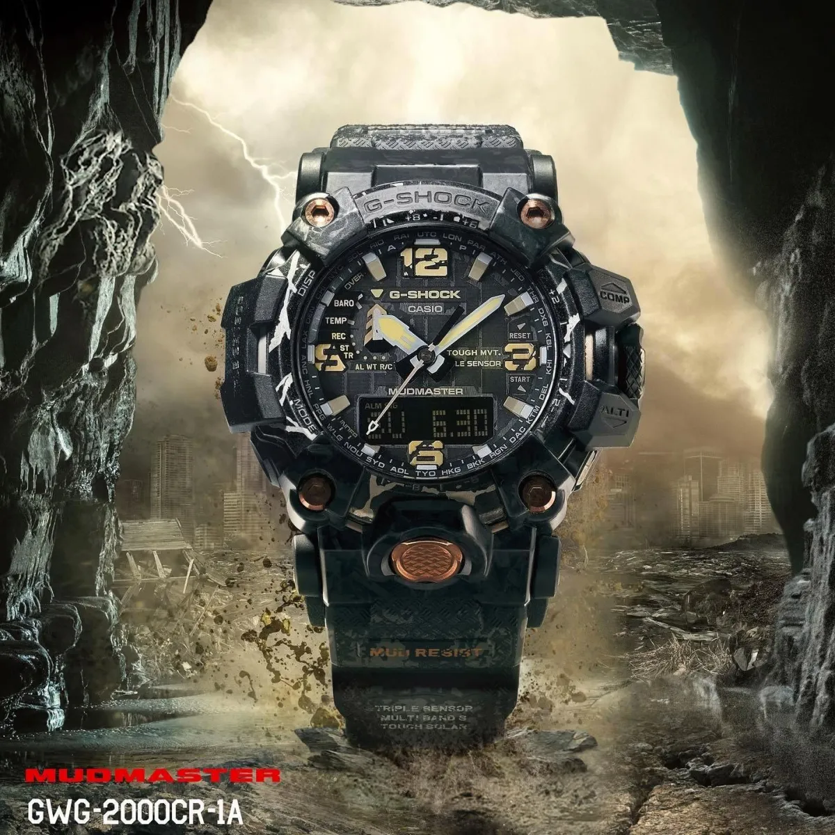 Наручные часы  Casio  G-Shock Casio GWG-2000CR-1A (фото 6)