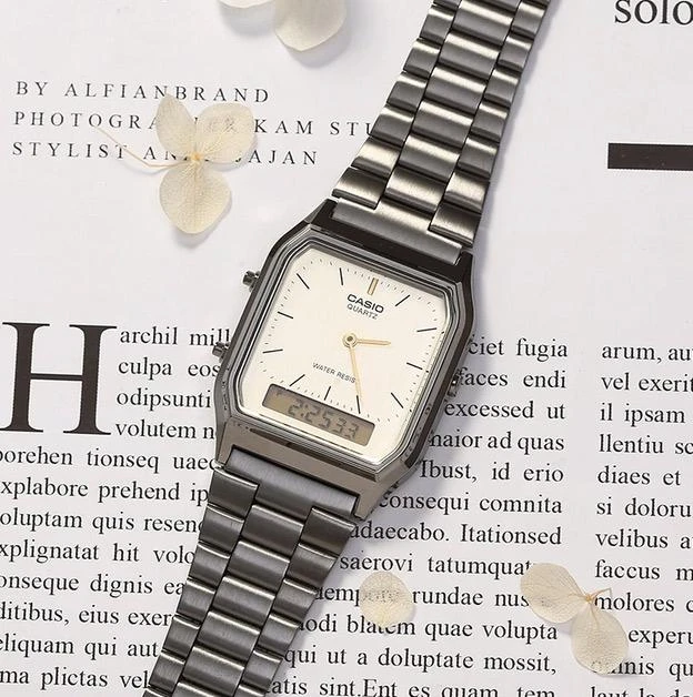 Наручные часы  Casio  Vintage Casio AQ-230GG-9A (фото 6)