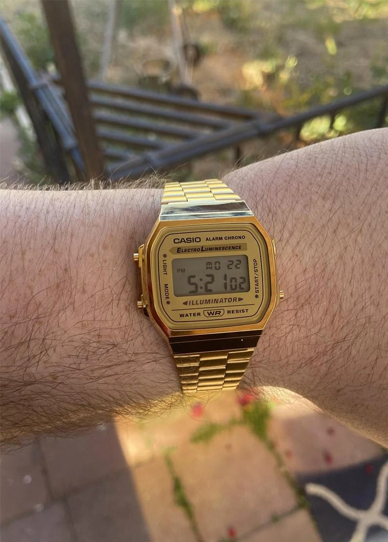 Наручные часы  Casio  Vintage Casio A-168WG-9E (фото 7)