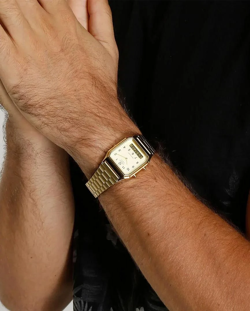 Наручные часы  Casio  Vintage Casio AQ-230GA-9B (фото 3)