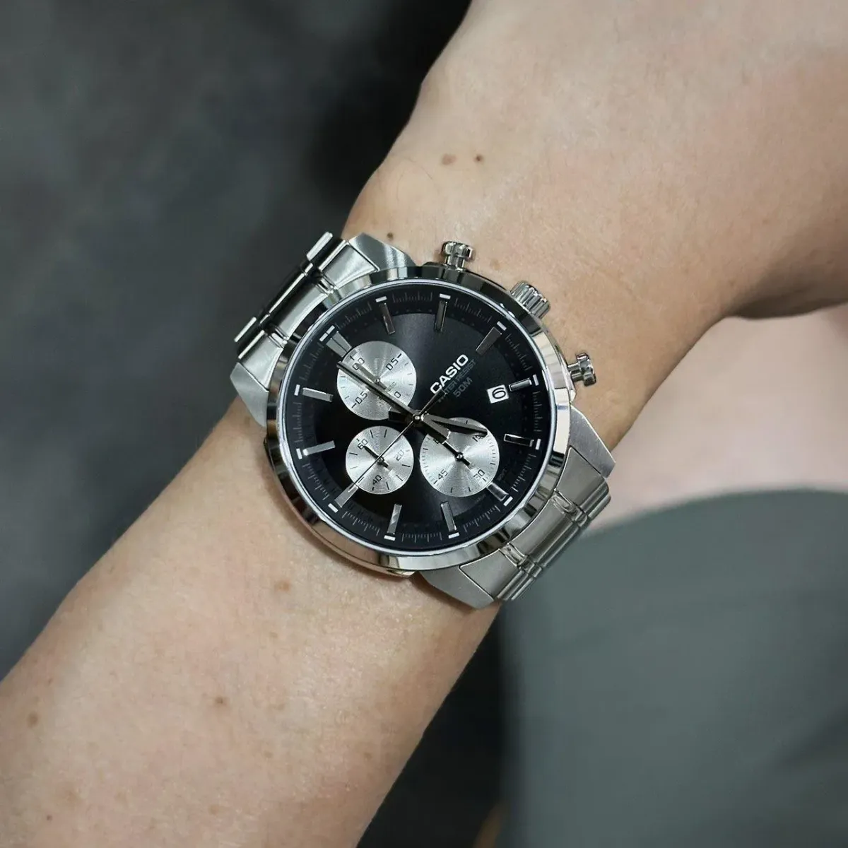 Наручные часы  Casio  Collection Casio MTP-E510D-1A2 (фото 4)