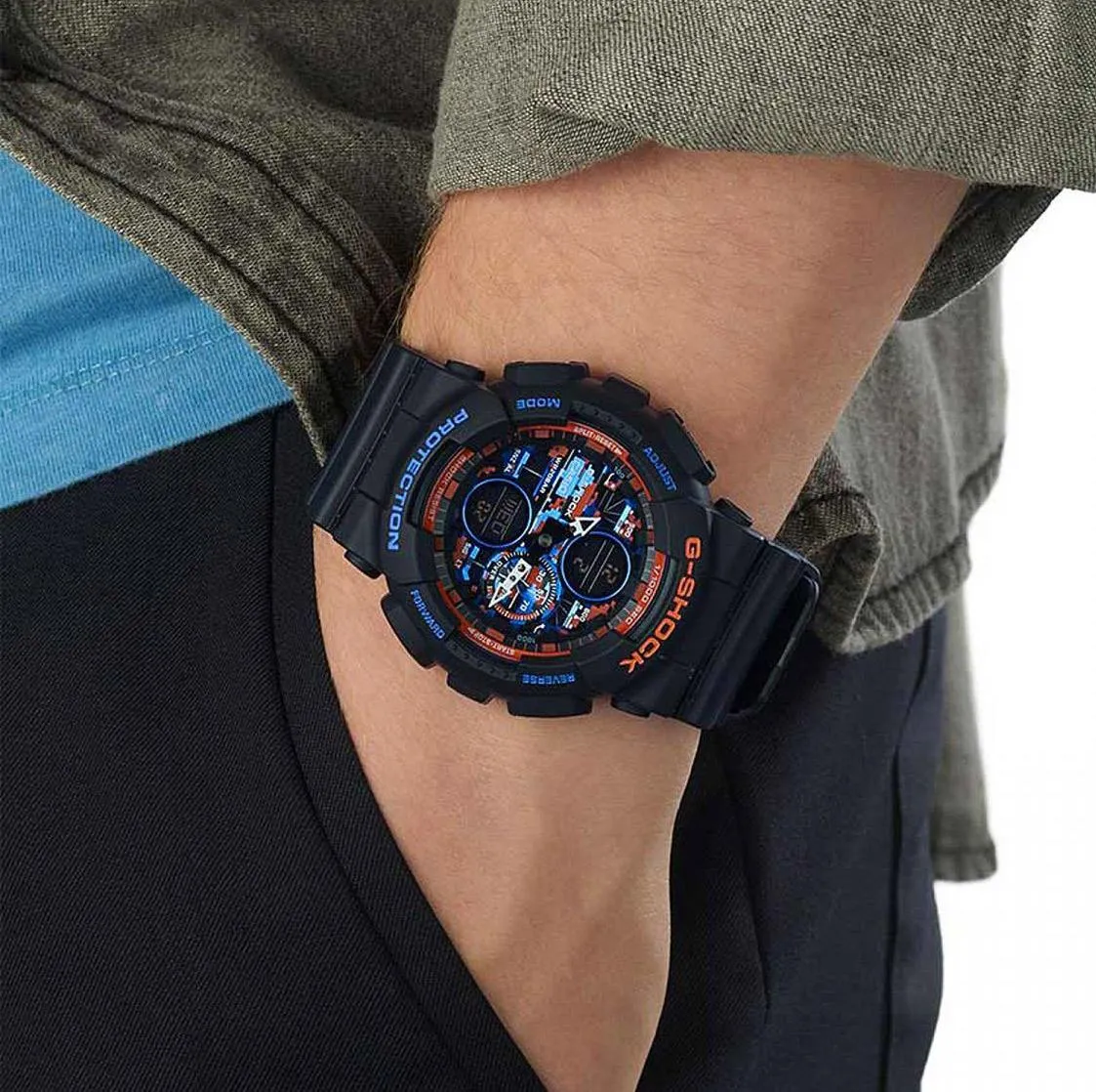 Наручные часы  Casio  G-Shock Casio GA-140CT-1A (фото 4)