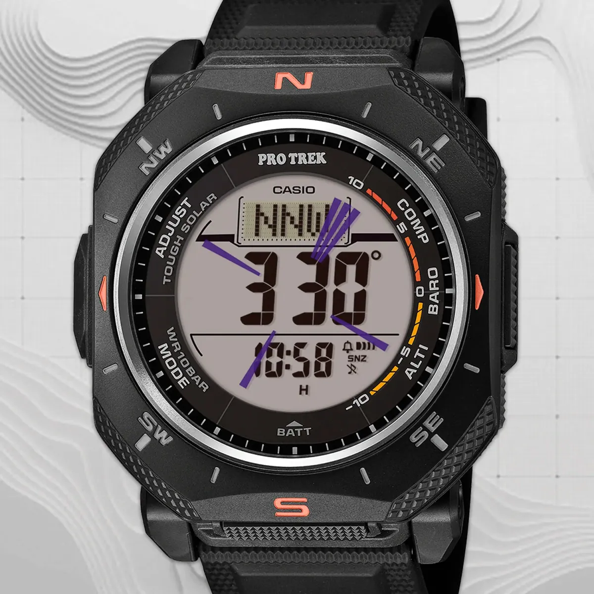 Наручные часы  Casio  ProTrek Casio PRG-69B-1E (фото 5)