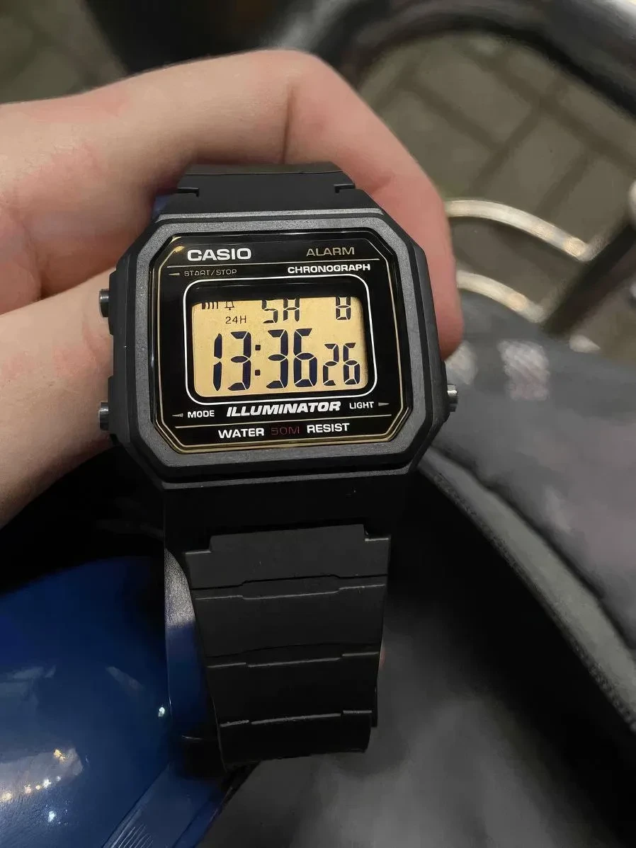 Часы  Casio  Collection Casio W-217H-9A (фото 4)