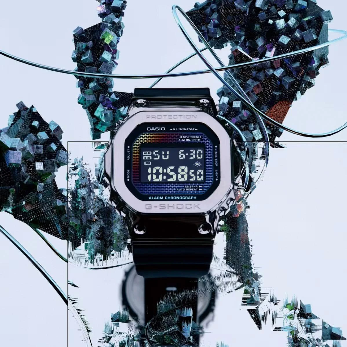 Наручные часы  Casio  G-Shock Casio GM-5600RW-1E (фото 8)
