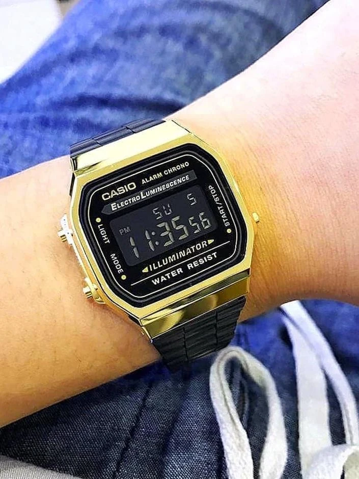 Наручные часы  Casio  Vintage Casio A-168WEGB-1B (фото 4)