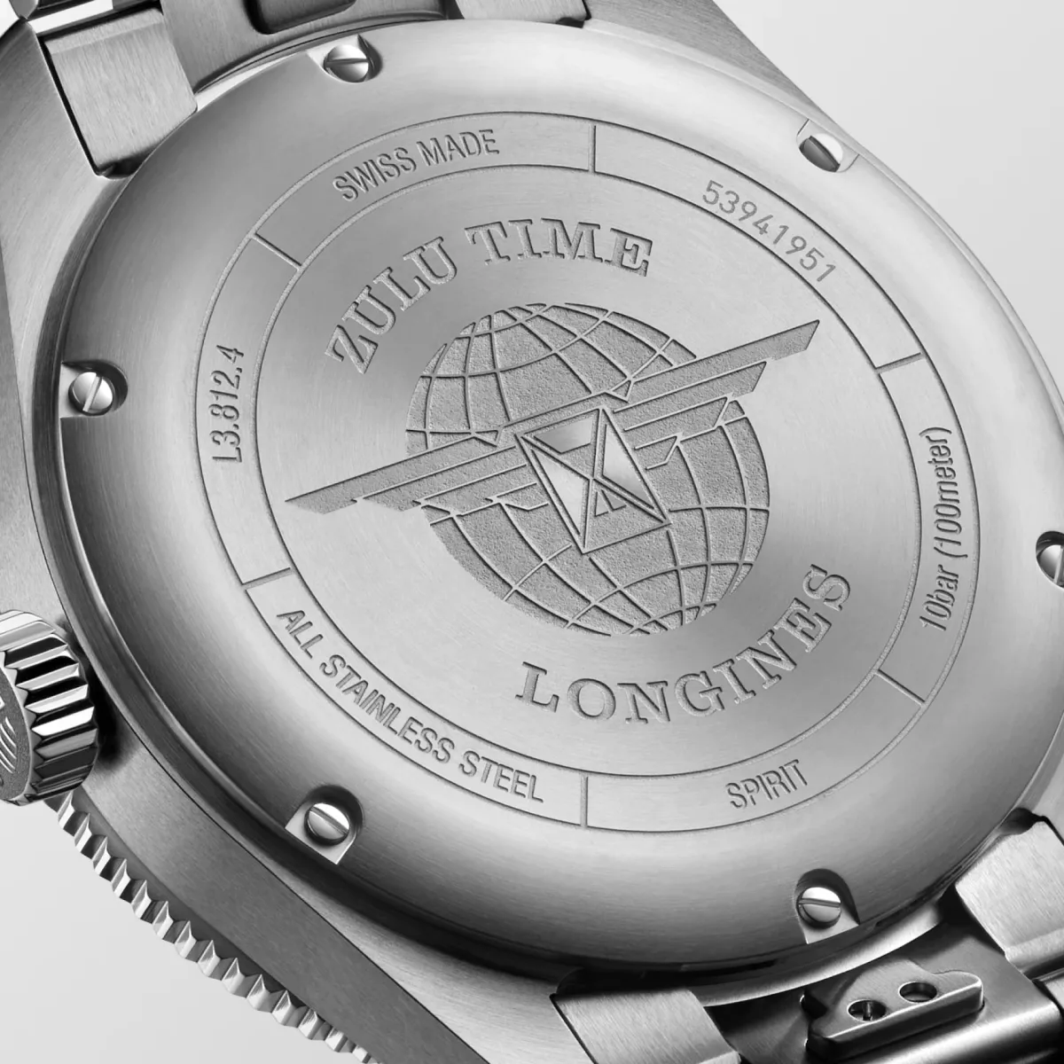 Наручные часы  Longines  Spirit Zulu Time Longines L3.812.4.50.6 (фото 4)