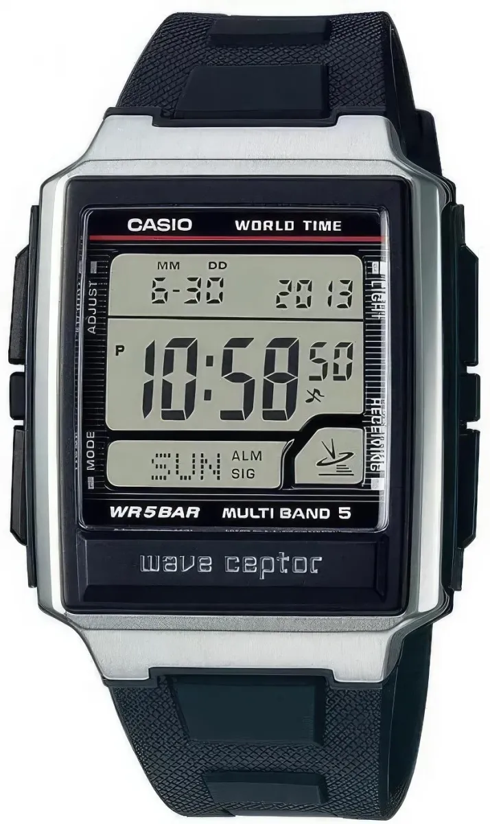 Наручные часы  Casio  Radio Controlled Casio WV-59R-1A (фото 1)