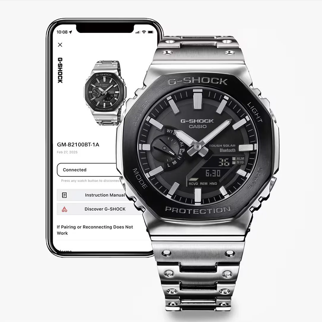 Наручные часы  Casio  G-Shock Casio GM-B2100BT-1A (фото 2)