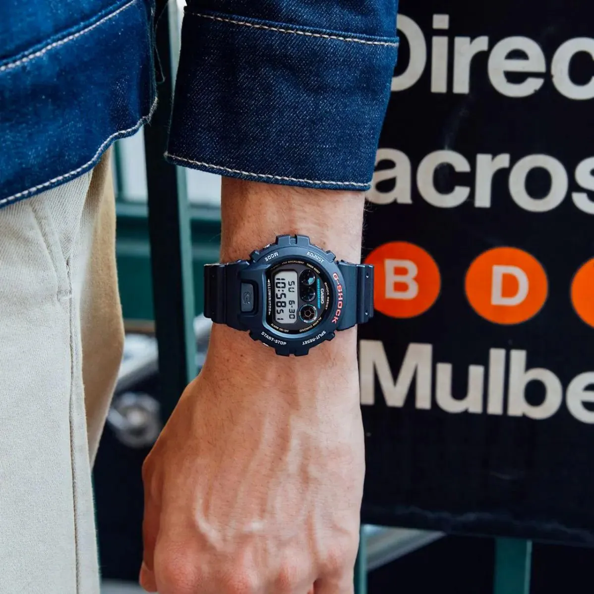 Наручные часы  Casio  G-Shock Casio DW-6900U-1E (фото 3)