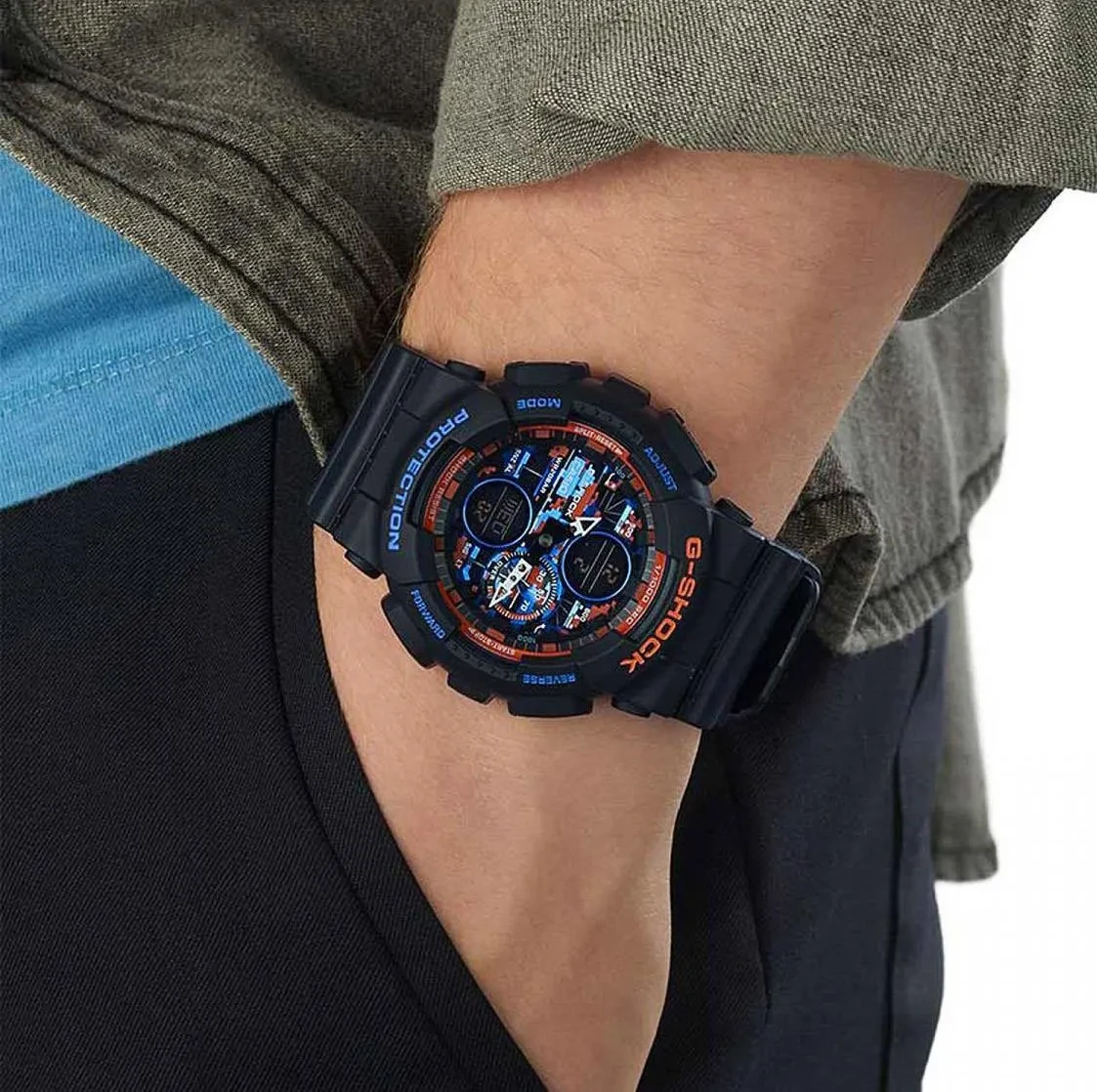 Наручные часы  Casio  G-Shock Casio GA-140CT-1A (фото 2)