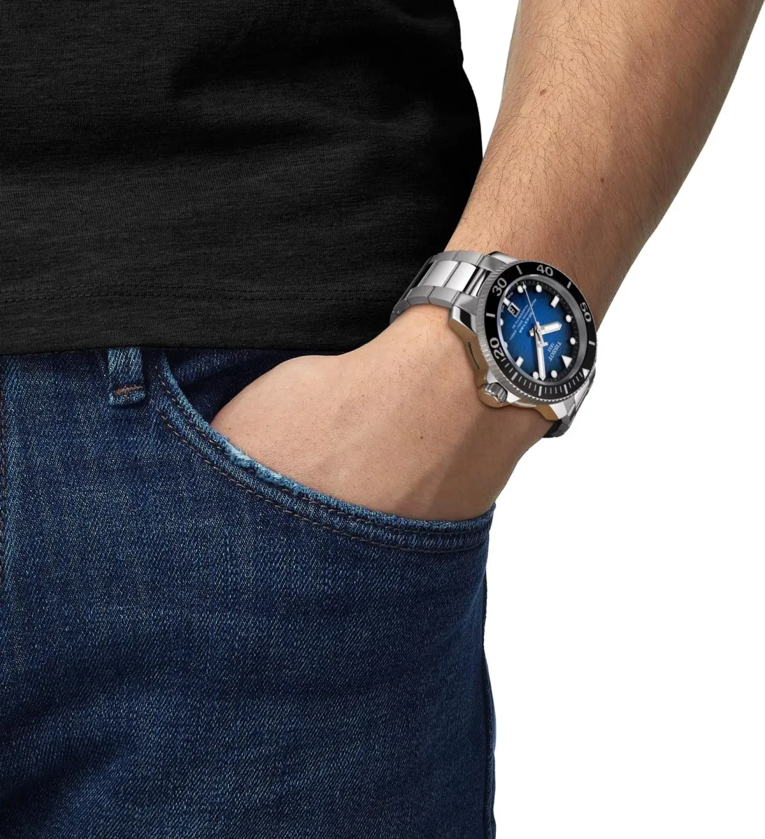 Наручные часы  Tissot  Seastar Tissot T120.607.11.041.01 (фото 5)