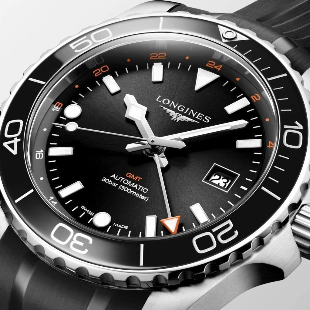 Наручные часы  Longines  HydroConquest GMT Longines L3.890.4.56.9 (фото 2)
