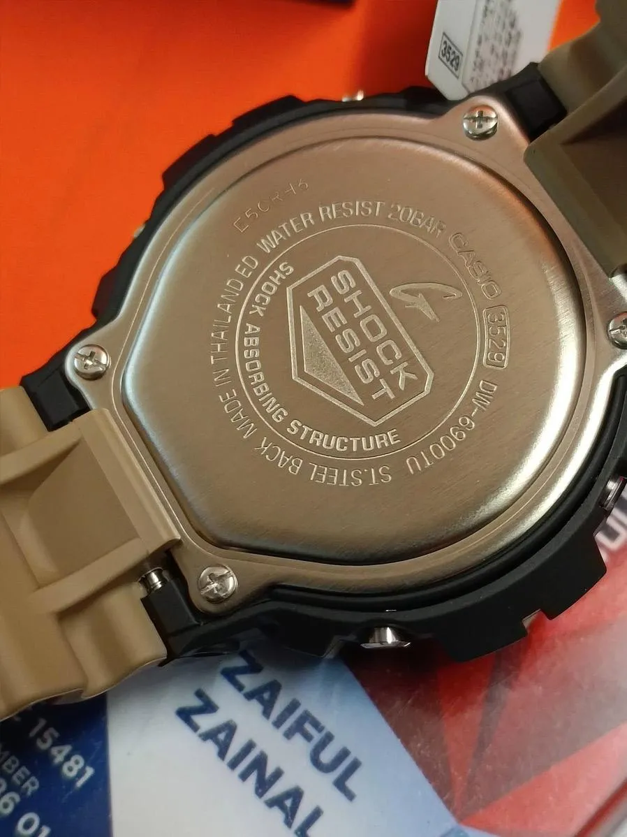 Наручные часы  Casio  G-Shock Casio DW-6900TU-1A5 (фото 11)