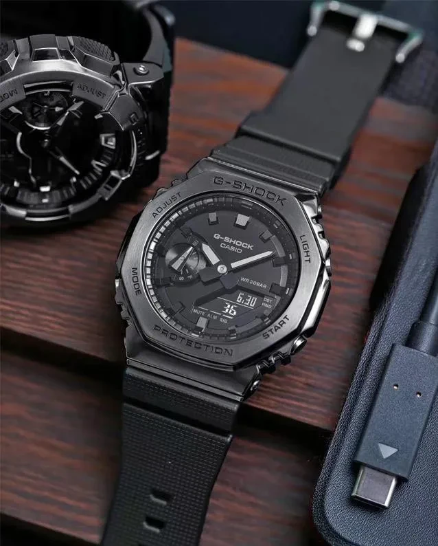 Наручные часы  Casio  G-Shock Casio GM-2100BB-1A (фото 4)