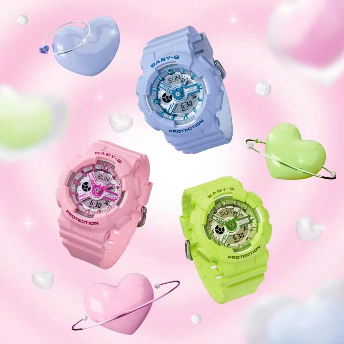 Наручные часы  Casio  Baby-G Casio BA-110YK-2A (фото 4)