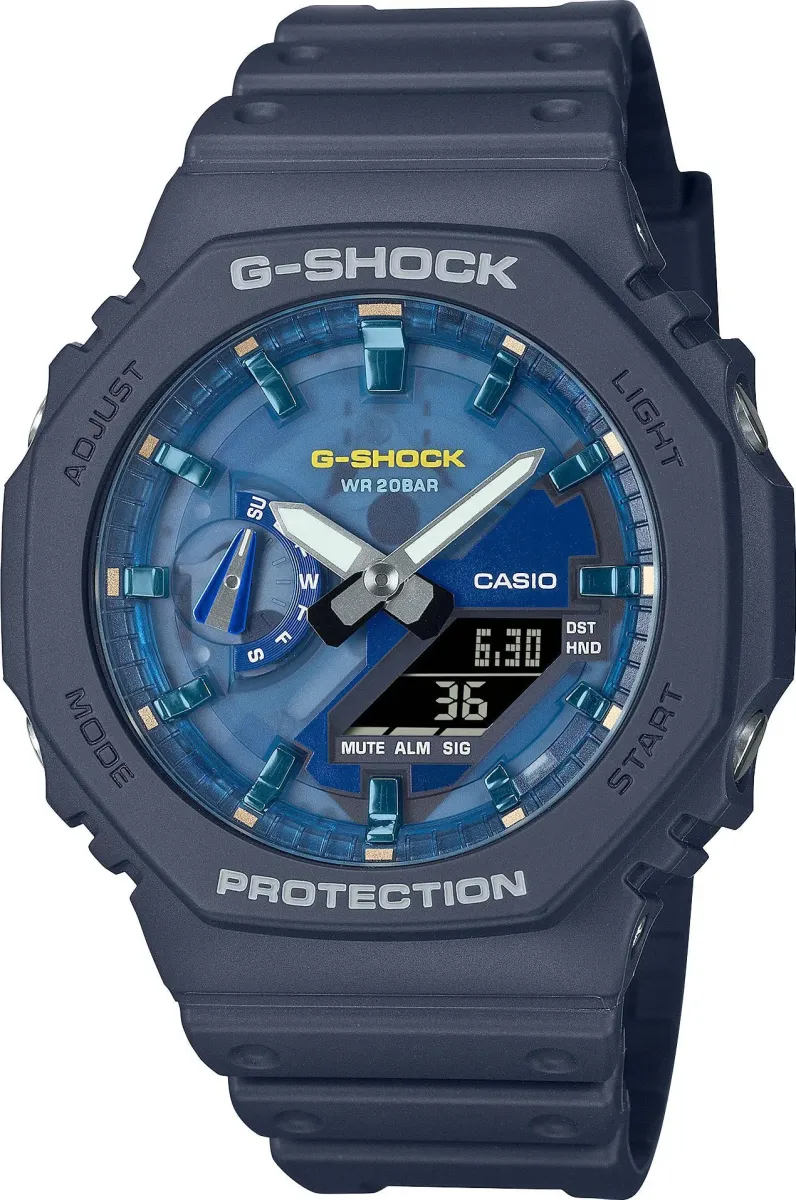 Наручные часы  Casio  G-Shock Casio GA-2100AS-2A (фото 1)