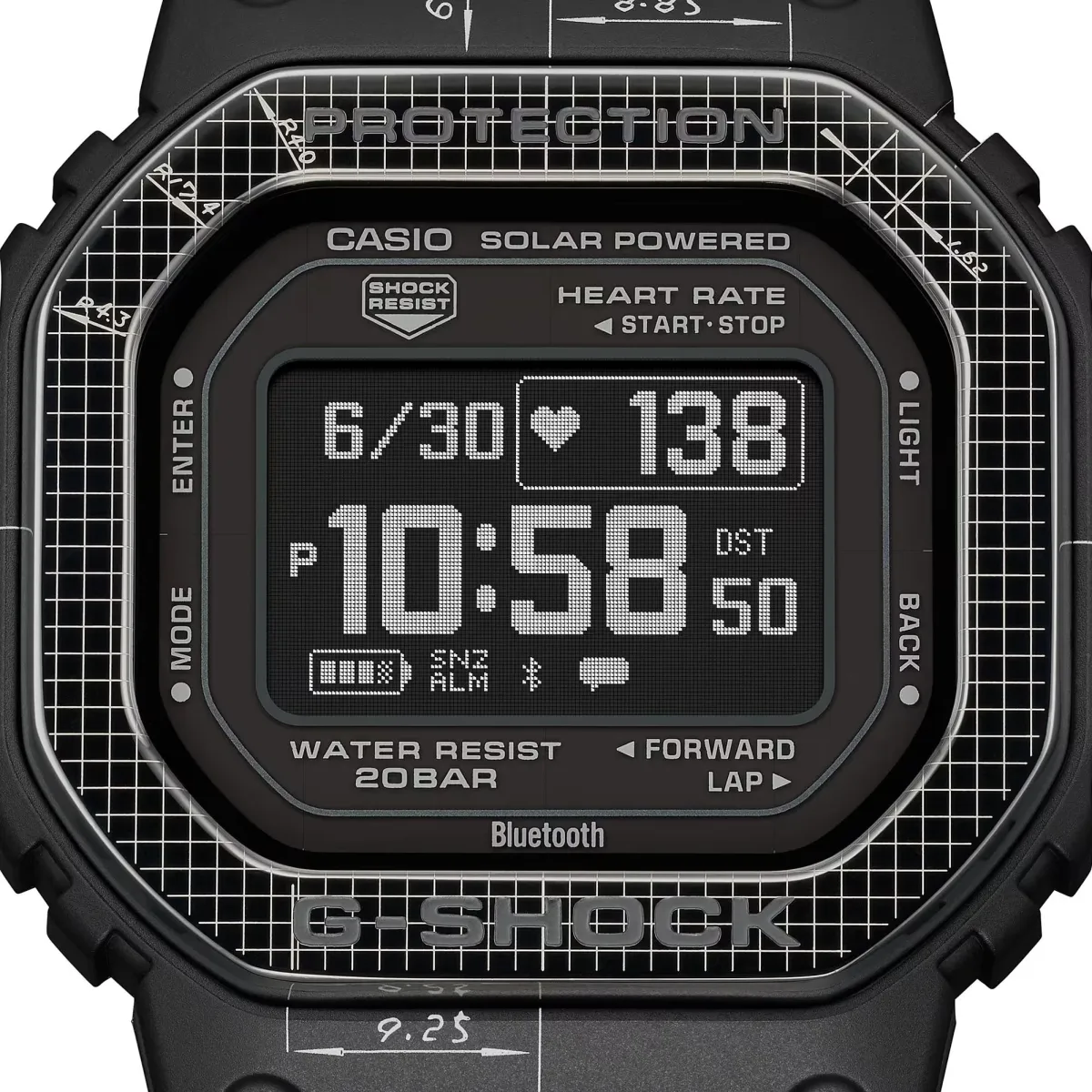Наручные часы  Casio  G-Shock Casio DW-H5600EX-1E (фото 4)