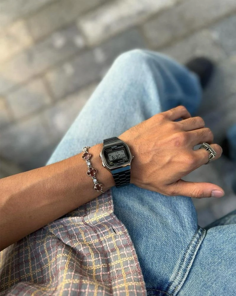 Наручные часы  Casio  Vintage Casio A-168WEHB-1A (фото 3)
