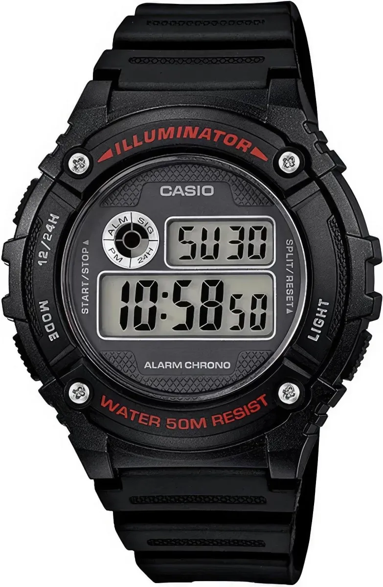 Наручные часы  Casio  Collection Casio W-216H-1A (фото 1)