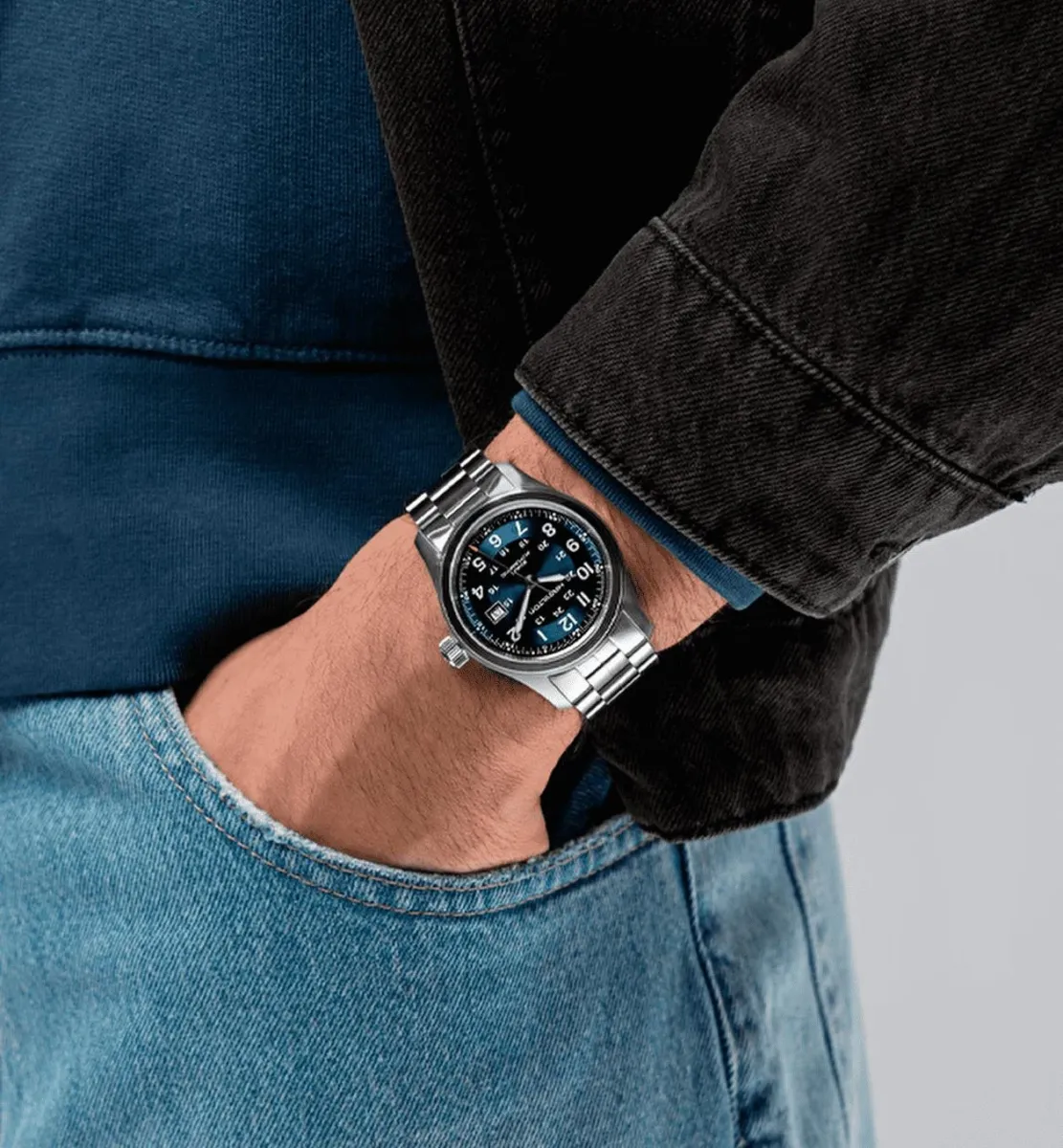 Наручные часы  Hamilton  Khaki Field Hamilton H70605140 (фото 2)