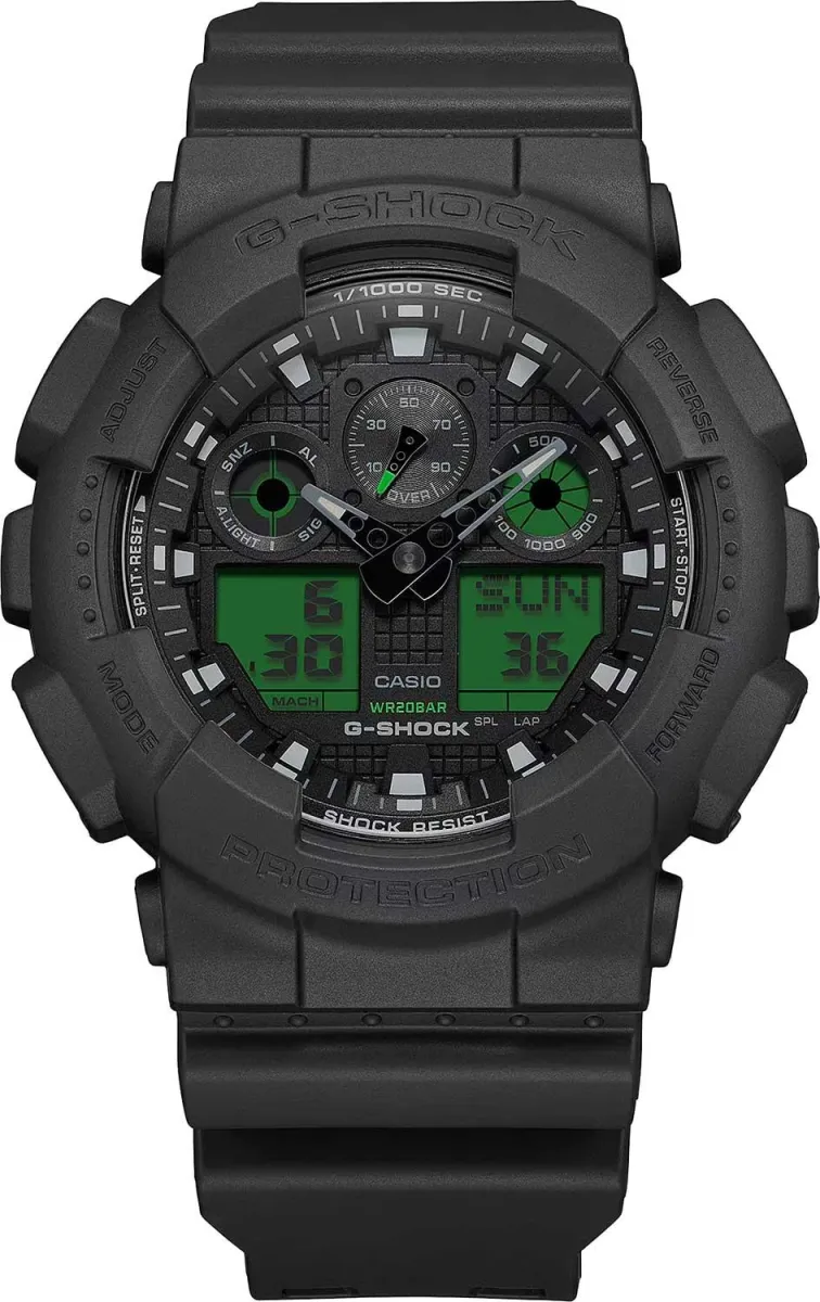 Наручные часы  Casio  G-Shock Casio GA-100BEG-1A (фото 6)