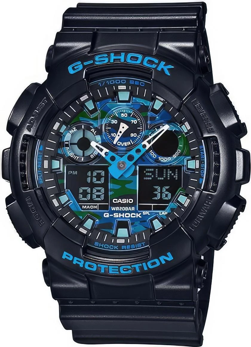 Наручные часы  Casio  G-Shock Casio GA-100CB-1A (фото 1)