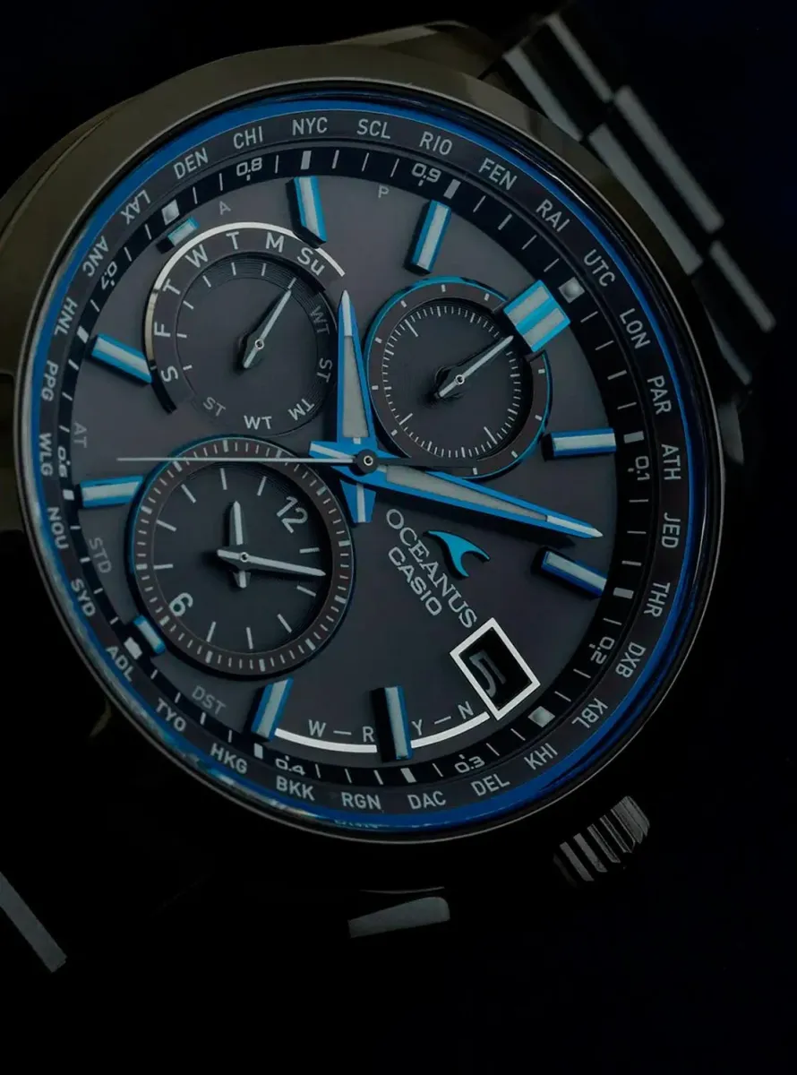 Наручные часы  Casio  Oceanus Casio OCW-T2600B-1A (фото 2)