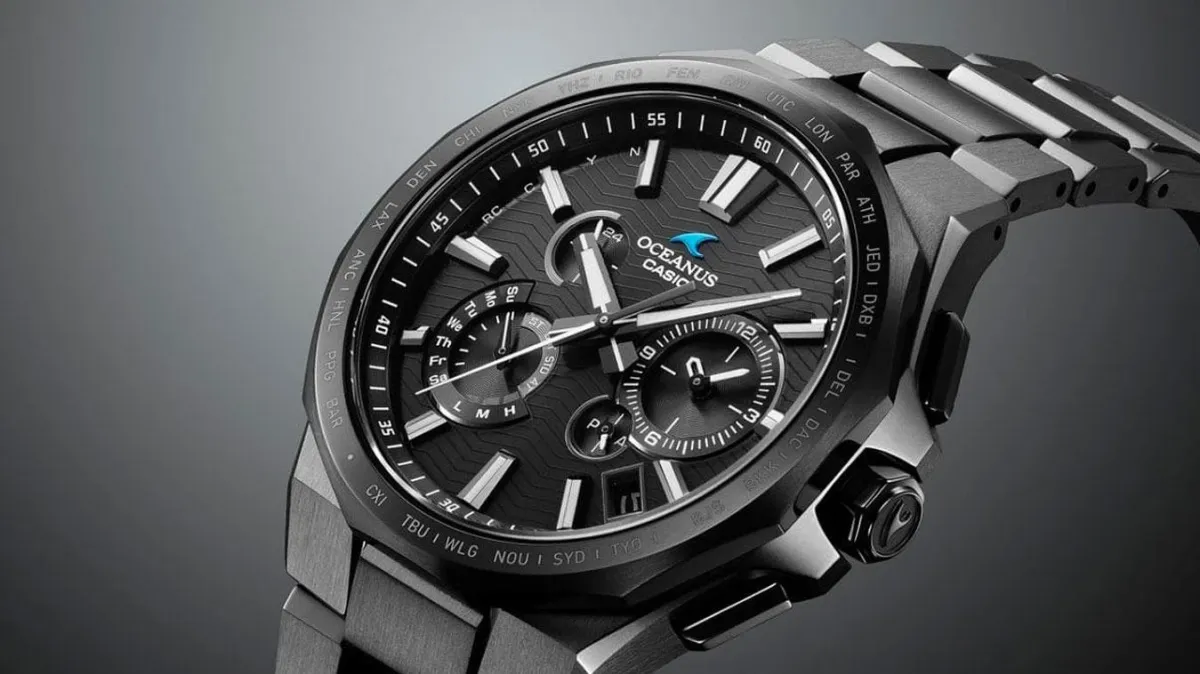 Наручные часы  Casio  Oceanus Casio OCW-T6000B-1A (фото 4)