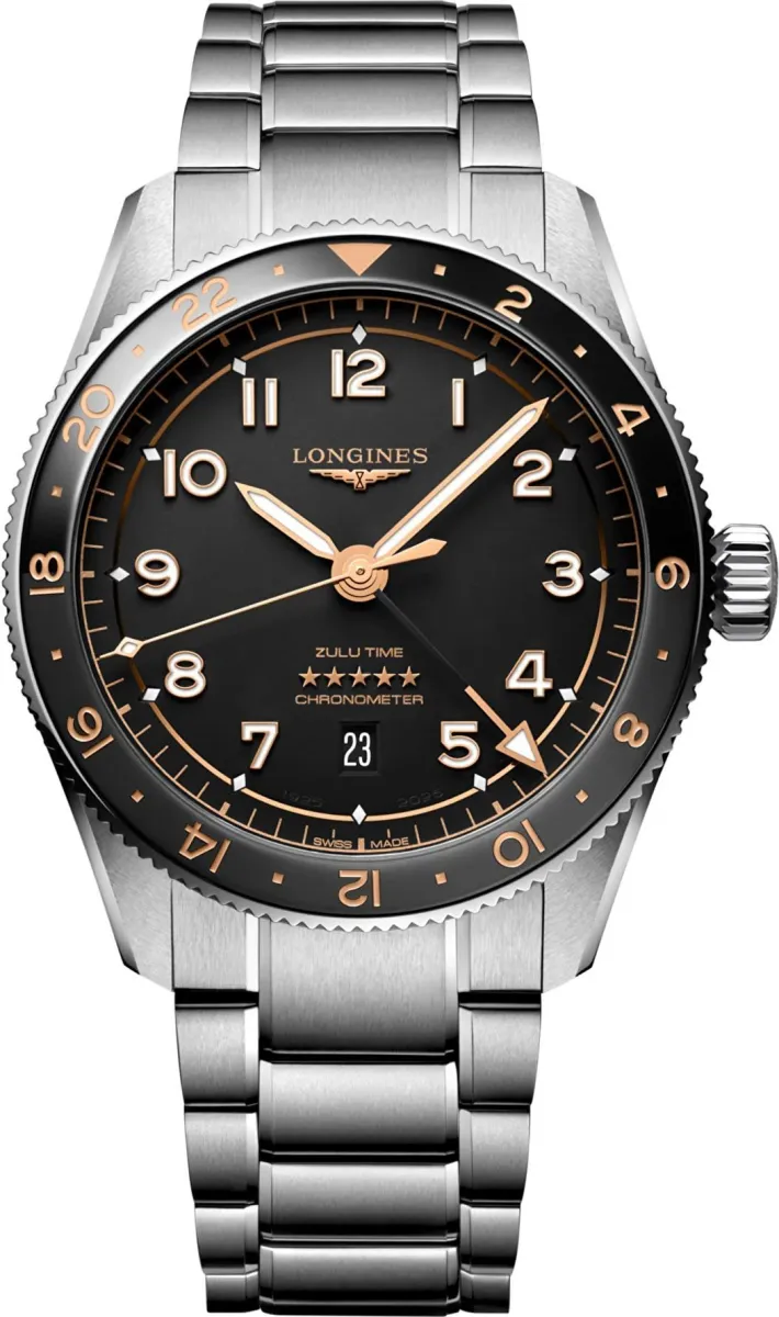 Наручные часы  Longines  Spirit Zulu Time Longines L3.812.4.50.6 (фото 1)