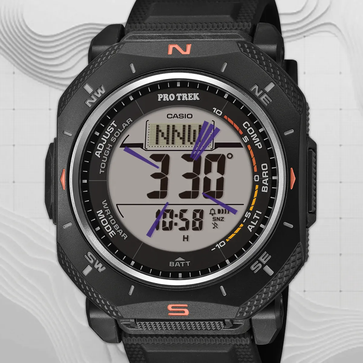 Наручные часы  Casio  ProTrek Casio PRG-69-4E (фото 3)