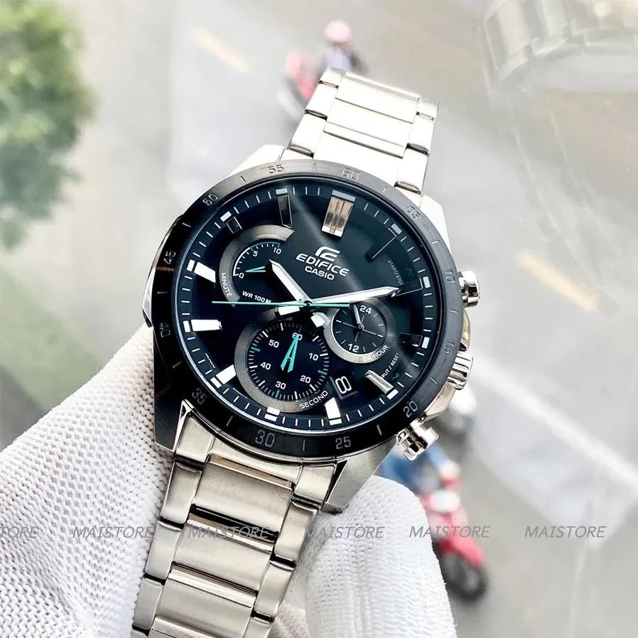 Наручные часы  Casio  Edifice Casio EFR-573DB-1A (фото 4)